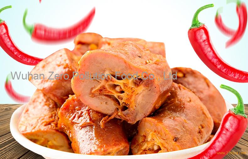 Chinese marinated meat duck neck, local snack, savory,China Kinger