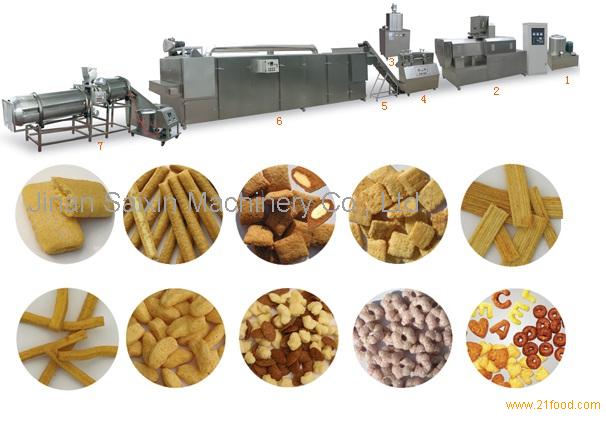 core filled snack food machine, corn filled snack machine, snack production line