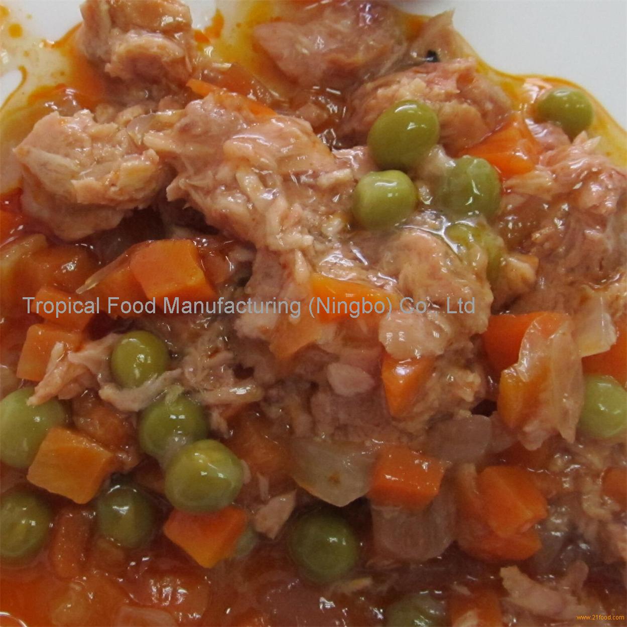 Canned Mackerel in Tomato Sauce with Vegetables (onion, carrot, beans)160g