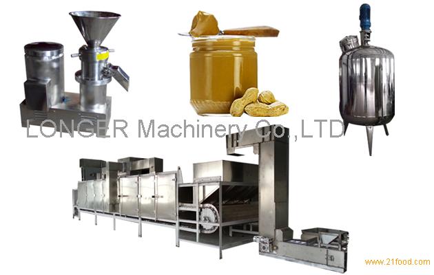 Peanut Butter Production Line Kg H China Longer Machinery Price