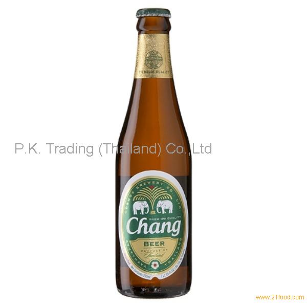 chang thai lager beer from thailand