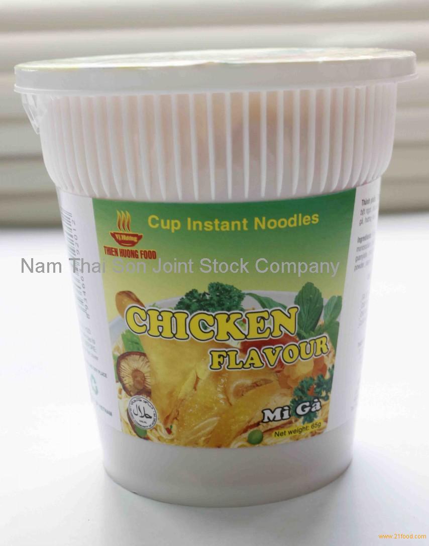 CHICKEN FLAVOR Cup instant noodles 65 GR products,Vietnam CHICKEN