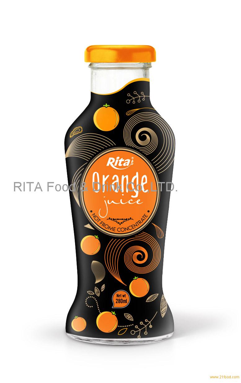 280ml glass bottle Orange Juice from Vietnam Selling Leads -21food.com