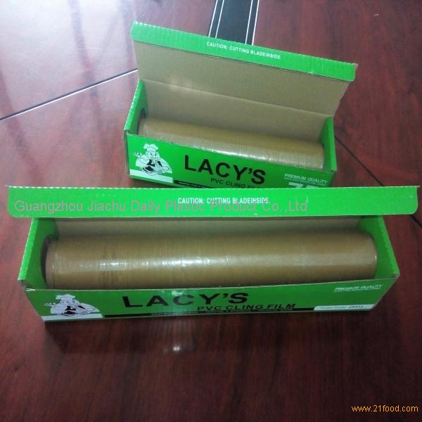 Professional food grade PVC Cling wrapping film