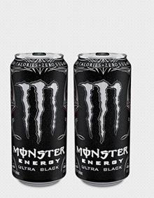 black monster energy drink