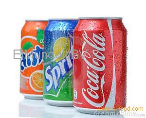 Coca cola,Sprite,Fanta
