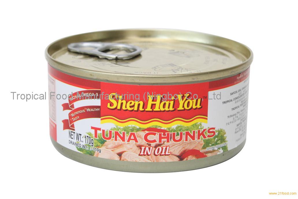 Canned tuna with easy open from Tropical Food