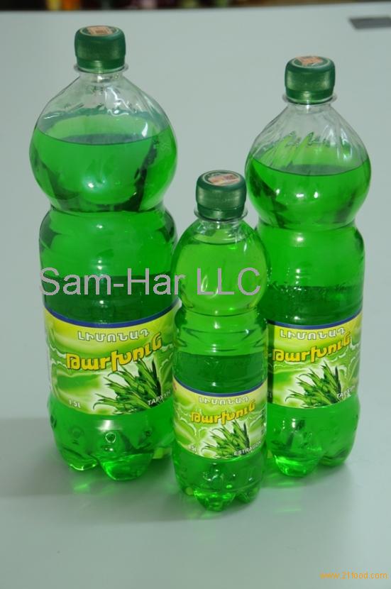 Tarragon Carbonated Soft Drink in PET Bottle products,Armenia Tarragon Carbonated Soft Drink in
