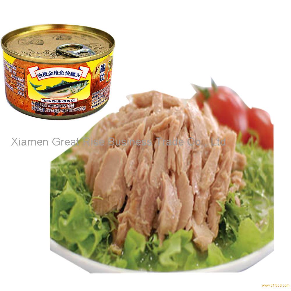 Canned Tuna Chunks,China OEM Price Supplier - 21food