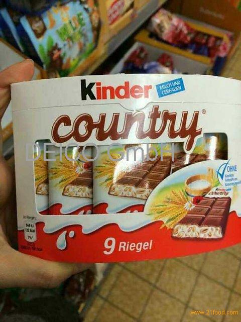 Kinder Country 9er 9 Riegel Of 23 5g Products Germany Kinder Country 9er 9 Riegel Of 23 5g Supplier