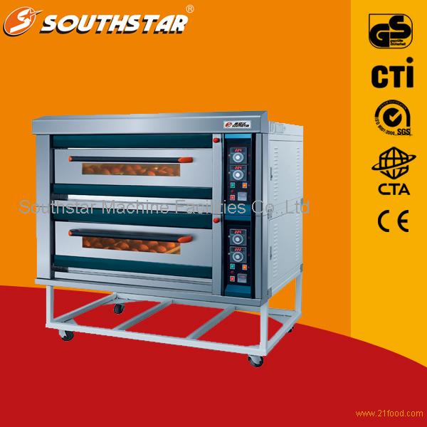 With Undershelf Gas Model Double Deck Oven