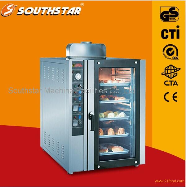 Convection oven with 5 trays