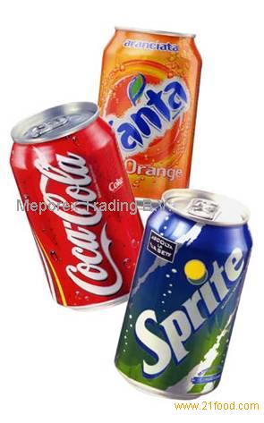 Soft Drink Coca - Fanta- Sprite Can 330ml and other soft drinks
