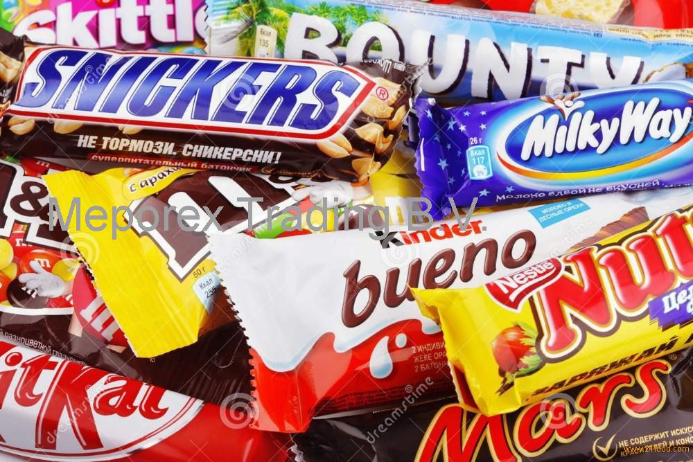 snicker chocolate bar, twix, bounty, mars, nutella, m&m,pringles, kitkat, galaxy