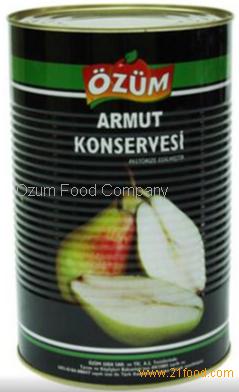 Canned Pear in Halves