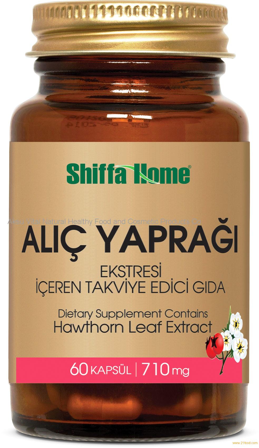 Hawthorn Leaf Extract in Capsule Food Supplement