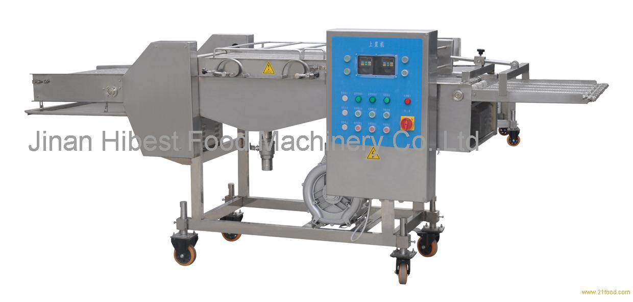 Tempura battering machine