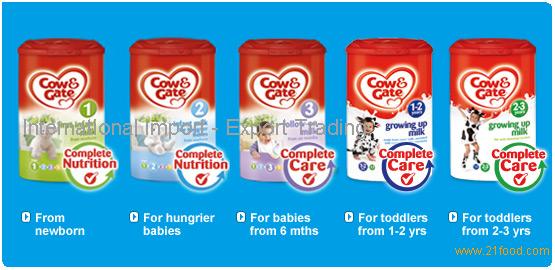 Cow and Gate Infant Formula and Baby Food