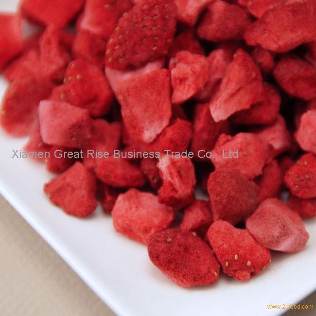 Strawberry Slice Red Freeze Dried Strawberry Slice Fresh Strawberry