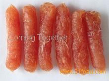 High protein crystal semi moisture chicken sausages natural pet food US ...