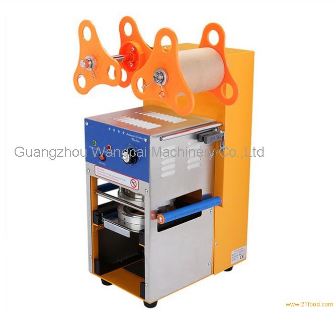 Automatic cup sealing machine for bubble tea