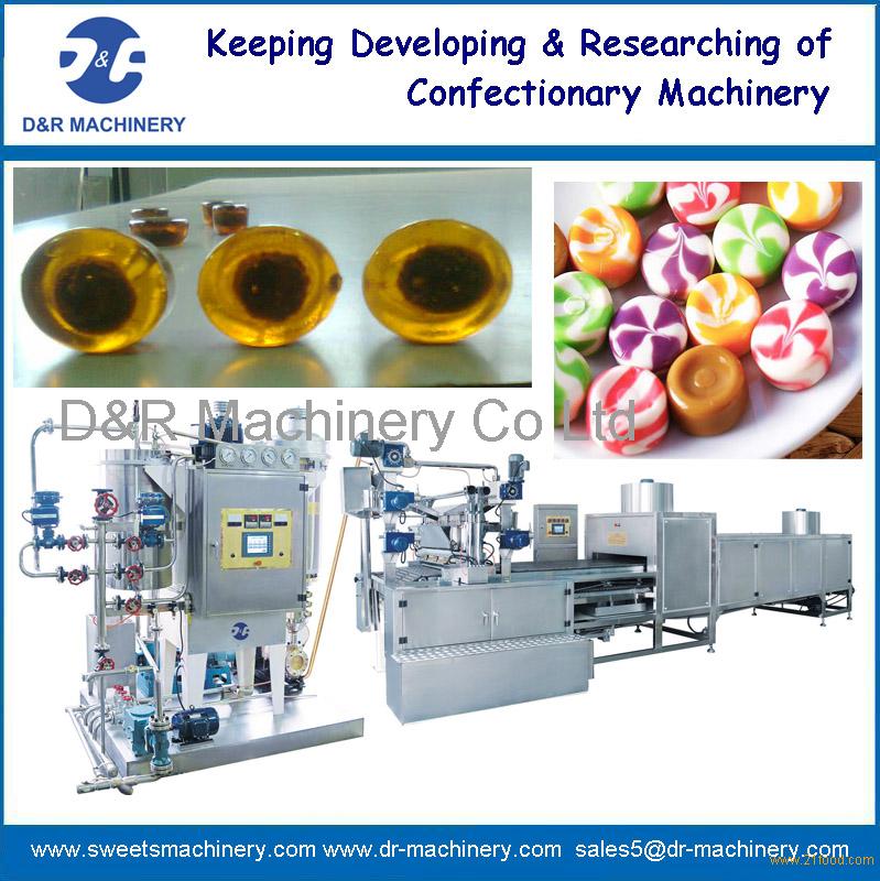 hard candy making machine,China D&R Machinery price supplier 21food