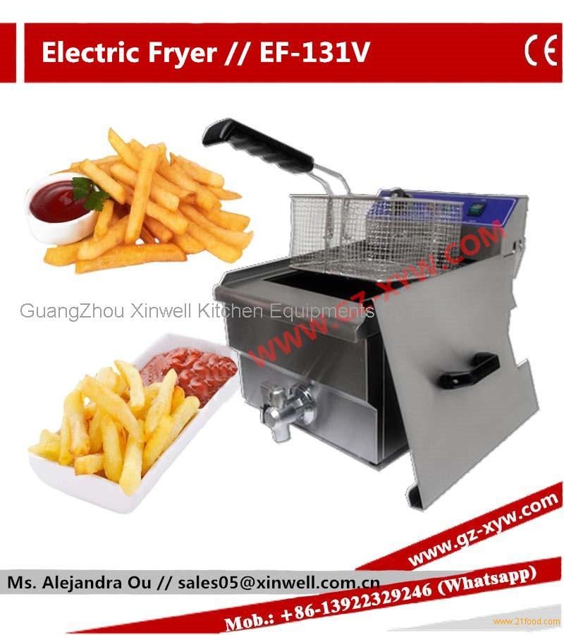 Counter Top Deep Fryer for Fast Food Restaurant