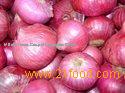 Fresh Red and White Onions