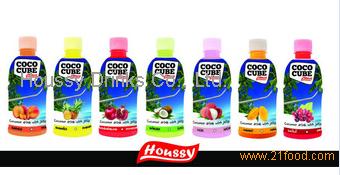 BRC Kosher 1000ml Big Fruit Pulps Coconut Water
