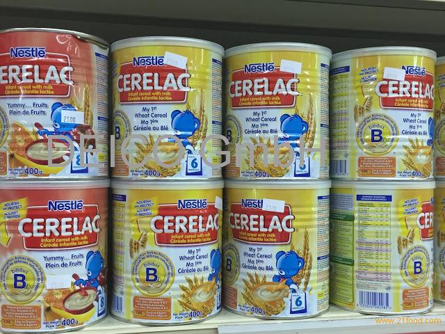 Recette Nestlé Cerelac Mélange de bananes