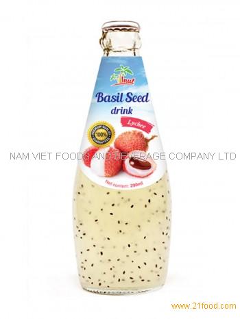 Basil Seed Drink With Lychee 290ml
