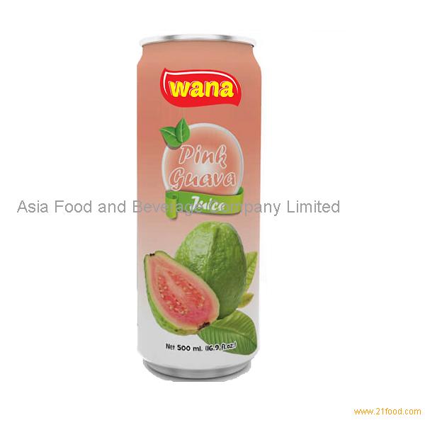 Pink Guava Drink in 500ml can