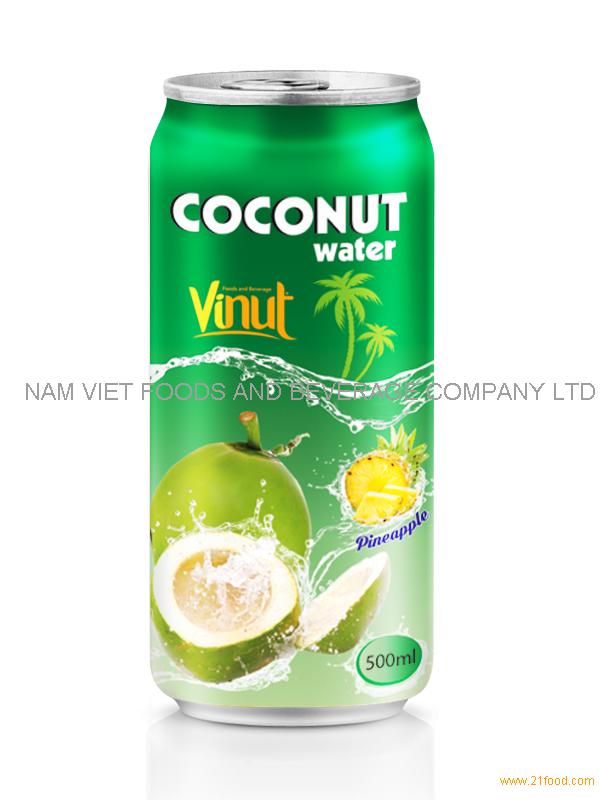500ml Coconut water Pineapple flavour