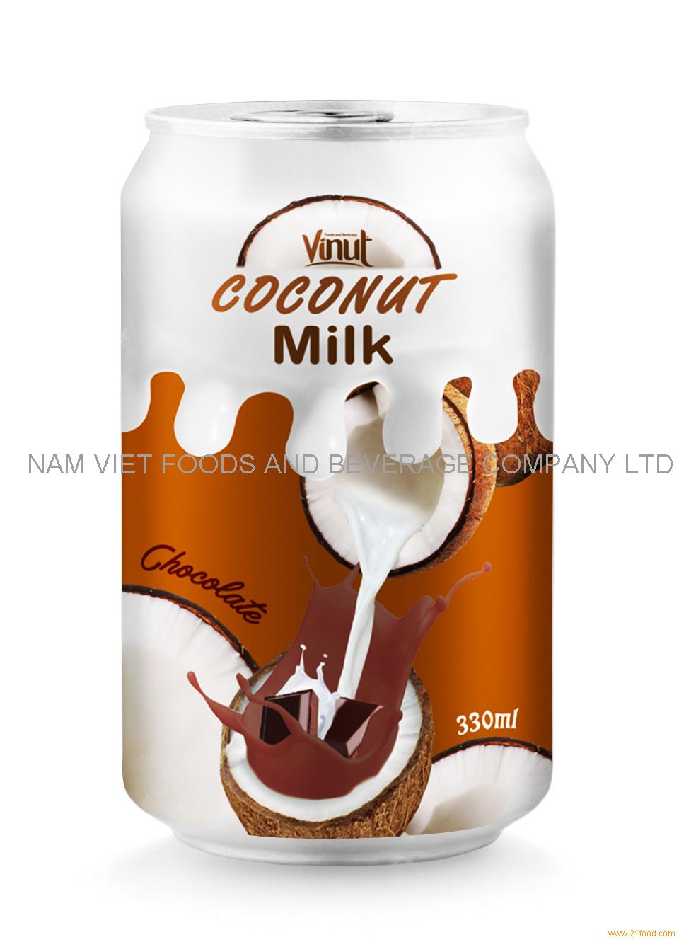 330ml coconut milk with chocolate