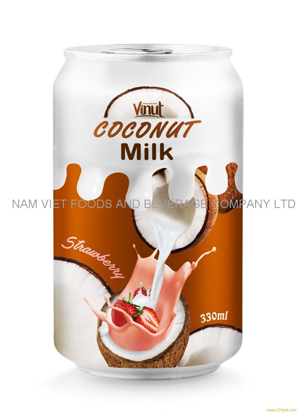 330ml coconut milk trawberry