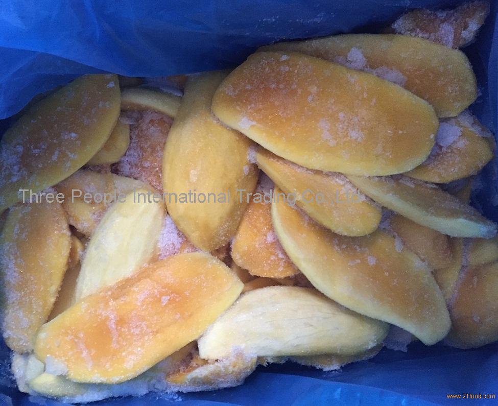 Frozen Mango Half Cut, IQF mango