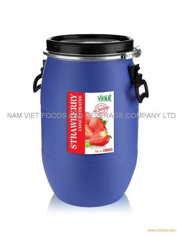 Strawberry juice Concentrates 200kg