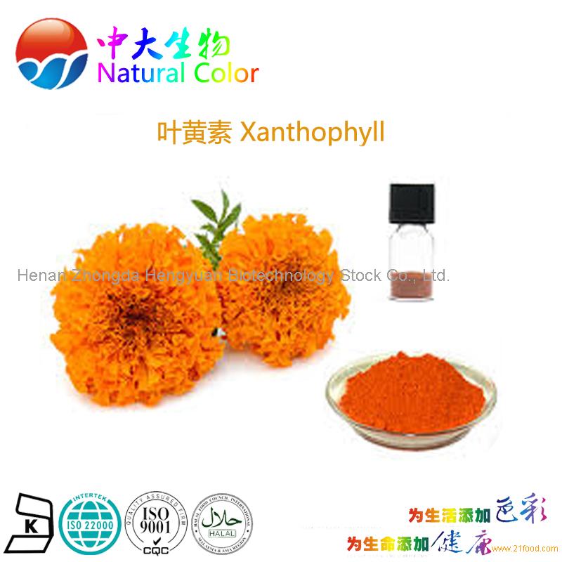 natural colour xanthophyll food additives pigments