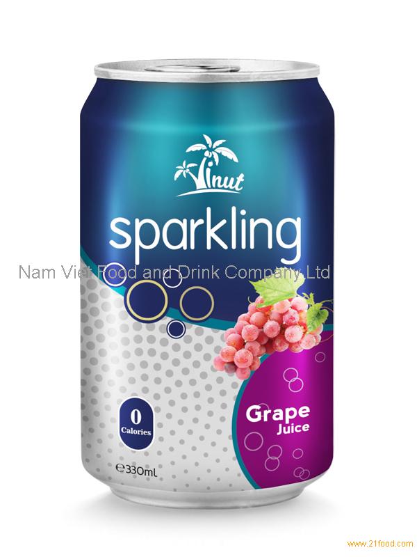 330ml Grape Sparkling Water