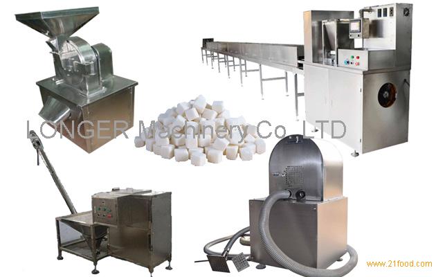 High Quality 100kg/h Cube Sugar Production Line