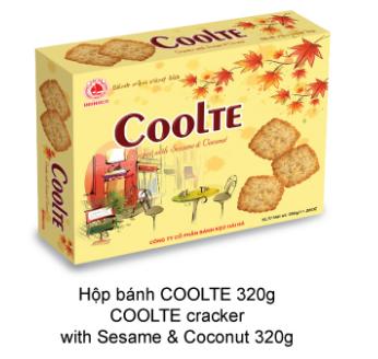 Coolte sesame & coconut cracker
