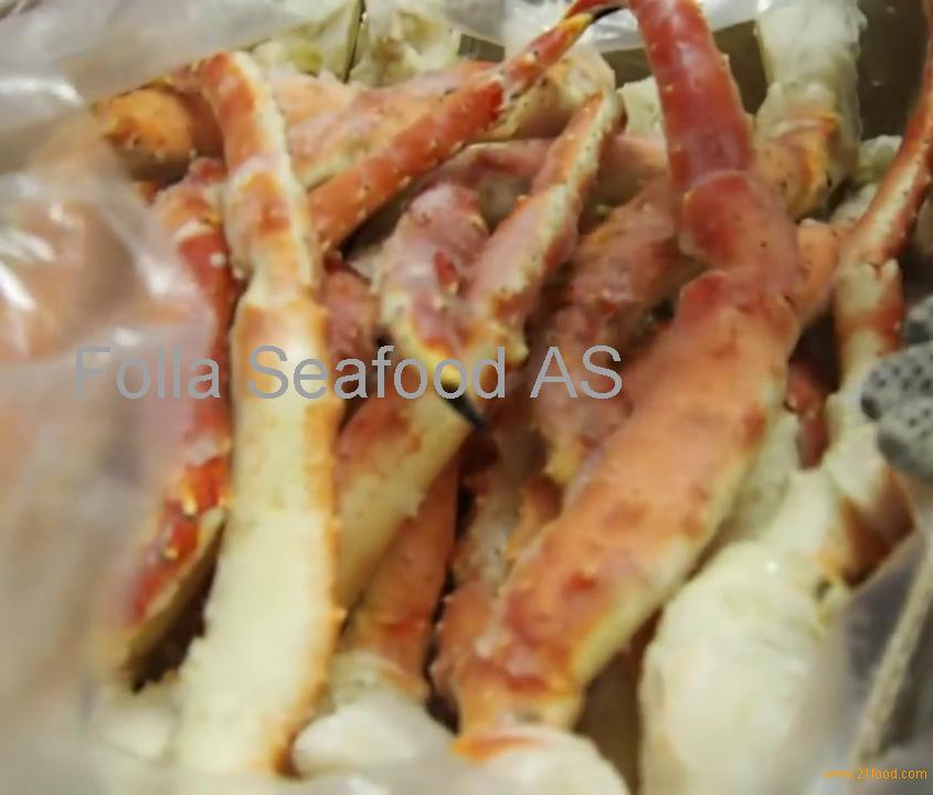 Frozen cooked king crab legs/clusters from Norway Selling Leads -21food.com