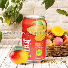 330ml Canned Real Mango Juice Drink