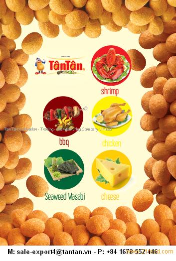 SPICE FLAVOR COATED PEANUTS