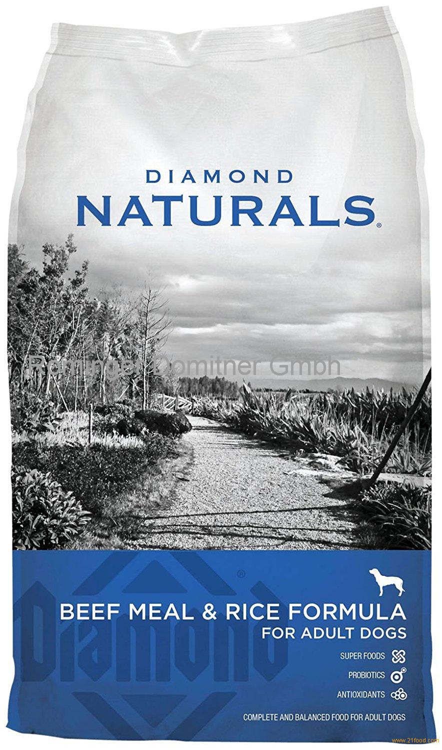 Diamond Naturals Dry Food for Adult Dog, Beef and Rice Formula, 40 ...