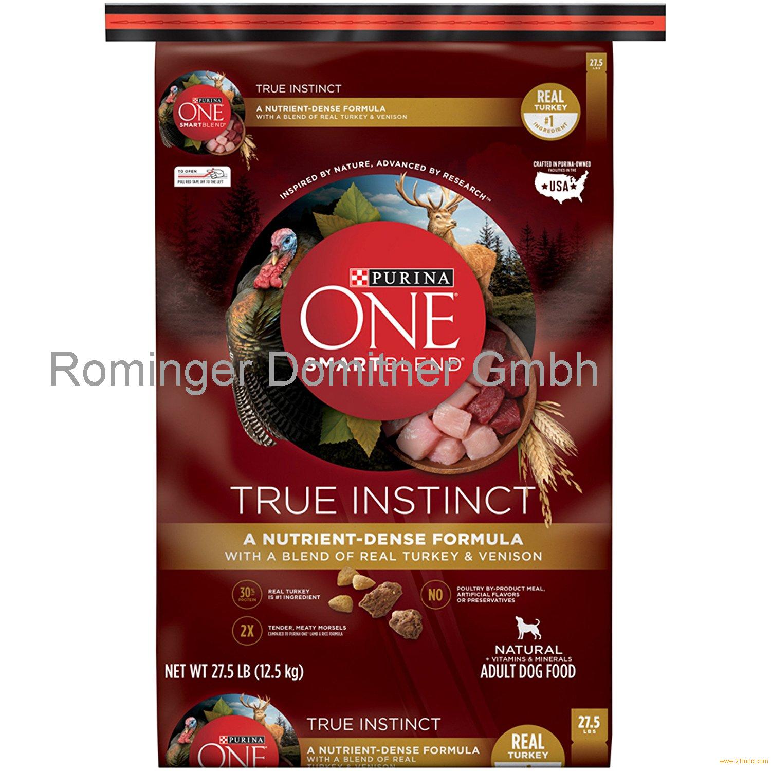 Purina ONE SmartBlend True Instinct Формула индейки и оленины сухой корм  для собак продукты,Австрия Purina ONE SmartBlend True Instinct Формула  индейки и оленины сухой корм для собак поставщик