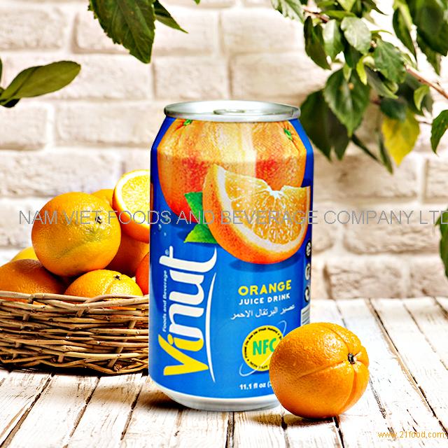 PRIVATE LABE 330ml VINUT healthy fruit drink fresh juice in canned