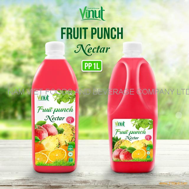 1L Bottle Fruit Punch Drink Nectar