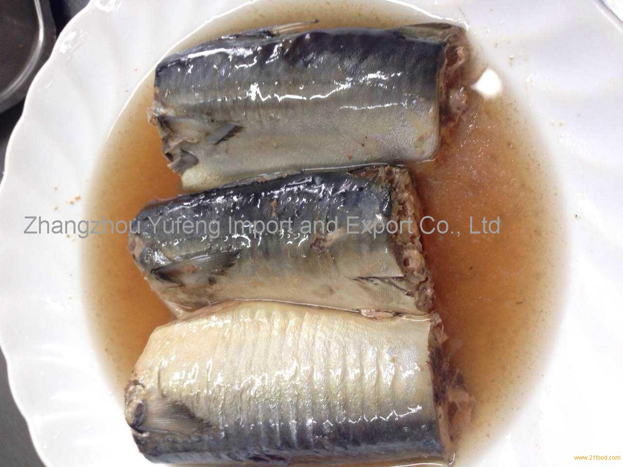 Canned Mackerel In Brine Water 425gchina Oem Price Supplier 21food