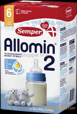 Semper Allomin 1 Milk Formula 0-6 Months / SHOP SCANDINAVIAN PRODUCTS ONLINE